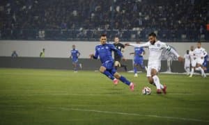 Суперлига. "Навбаҳор" - "Динамо" баҳсида жамоалар кучи тенг келди