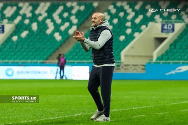 Илёс Зейтуллаев: "Ўйинчиларимнинг ҳаракатларидан розиман"