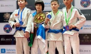 Дипломат" клуби ёш дзюдочилари "Alibayli Cup" турнирида биринчи бўлишди