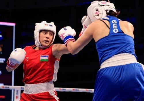 Nigina Uktamova in the first round settled the question of the next stage