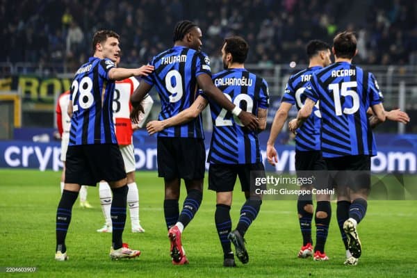 ЕЧЛ. "Интер" ортиқча қийинчиликсиз чорак финалга йўл олди 