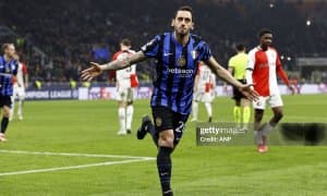 ЕЧЛ. "Интер" "Фейеенорд"ни иккинчи беллашувда ҳам таслим этди (Видеошарҳ)