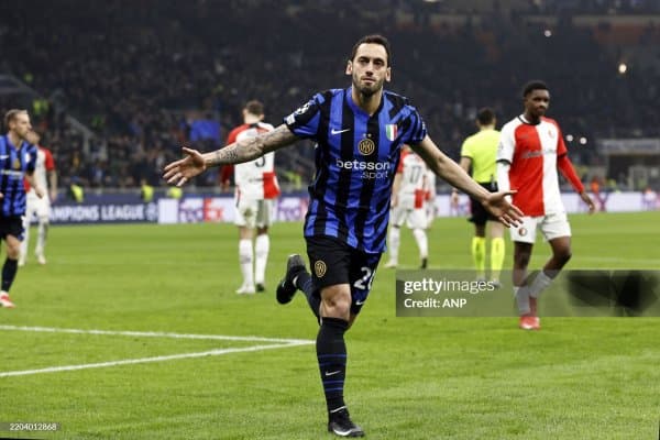 ЕЧЛ. "Интер" "Фейеенорд"ни иккинчи беллашувда ҳам таслим этди (Видеошарҳ)