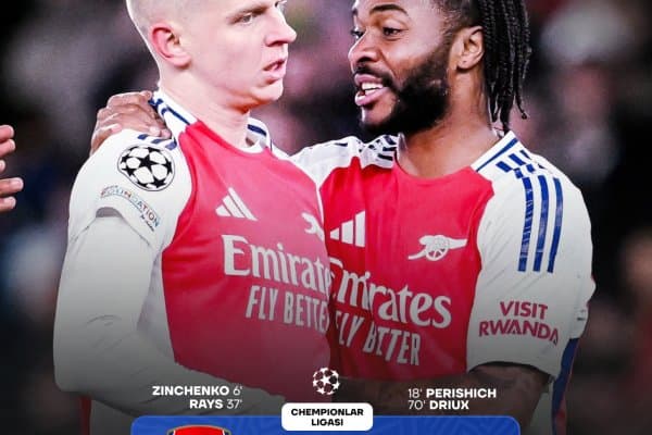 ЕЧЛ. "Арсенал" - ПСВ: Иккинчи ўйинда кучлар тенг келди