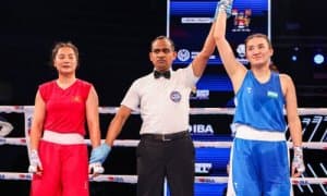 Niš 2025: Nigina Uktamova knocked out another opponent in a technical knockout