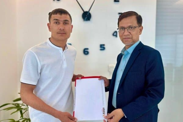 Яна легионерга айланган Ғофуров: "Ўзимиздан ёқадиган таклиф бўлди, аммо бироз кеч қолишди"