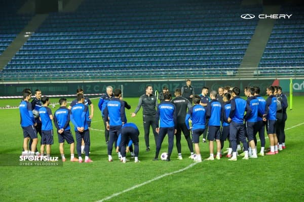 Ўзбекистон терма жамоаси "Жар"да сўнгги машғулотларни ўтказди