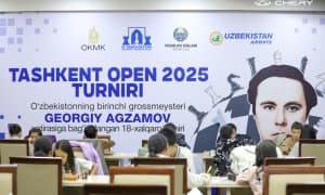 "Tashkent open" XVIII. Шахмат доналари яна ҳаракатда!