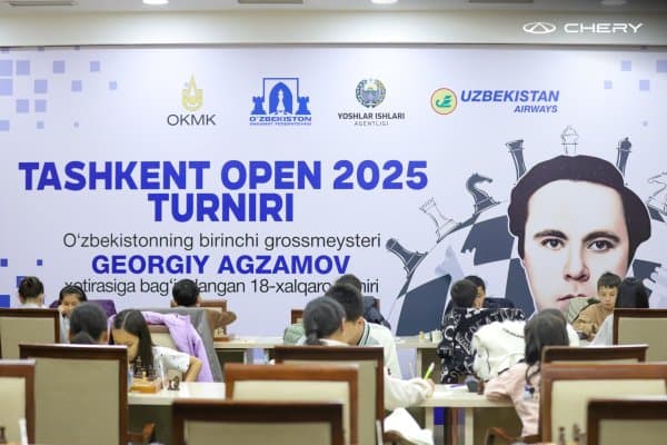"Tashkent open" XVIII. Шахмат доналари яна ҳаракатда!