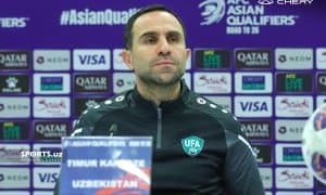 Кападзе: "Ғалабага яқин эдик, энди бўлажак учрашувларга тайёргарлик кўрамиз" (Тўлиқ матбуот анжумани) 