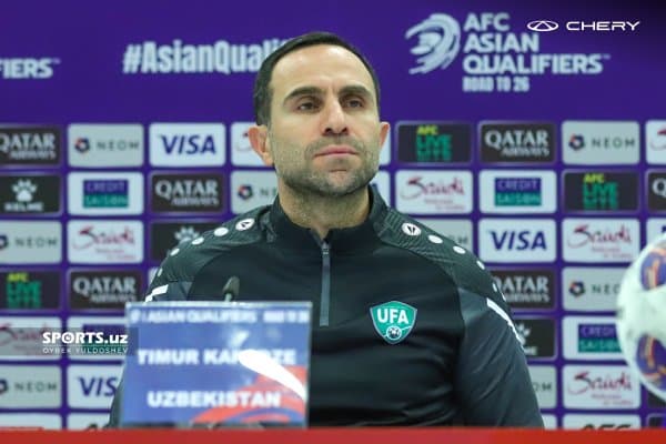 Кападзе: "Ғалабага яқин эдик, энди бўлажак учрашувларга тайёргарлик кўрамиз" (Тўлиқ матбуот анжумани) 