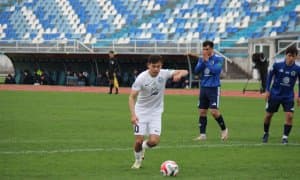 "Бу мавсум кўпроқ гол уришни хоҳлайман" - Норхонов "Хоразм"га қарши ўйин, дублга эришгани ва пенальти ҳақида