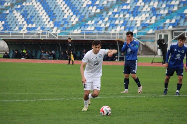 "Бу мавсум кўпроқ гол уришни хоҳлайман" - Норхонов "Хоразм"га қарши ўйин, дублга эришгани ва пенальти ҳақида