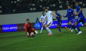 Наманганда "Андижон тайм" ёхуд "Навбаҳор" 4 та гол урган ўйинда ғолиб аниқланмади