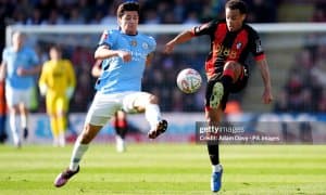 Англия кубоги. "Сити" камбэк эвазига "Борнмут"ни таслим этиб, ярим финалга йўл олди. Ҳусанов бир тайм ҳаракат қилди