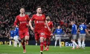 АПЛ. Дербида "Ливерпуль" ғалаба қозонди