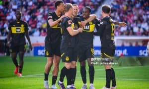Бундеслига. "Боруссия Дортмунд" ва "РБ Лейпциг" йирик, "Байер" эса кичик устунликда ғалаба қозонди