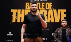 Баходир алолов одержал 15-ю победу в профессиональном боксе