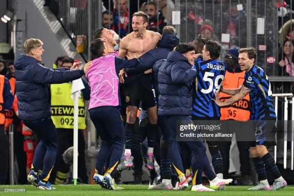 ЕЧЛ. "Интер" сафарда "Бавария"ни кичик фарқ билан таслим этди