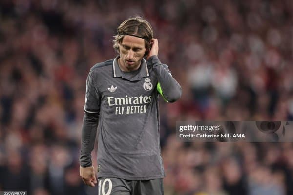 Лука Модрич: "Бу кеча "Арсенал" биздан яхшироқ эди"