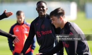 МЮ ярим ҳимоячиси жароҳатдан тузалиб, машғулотларга қайтди