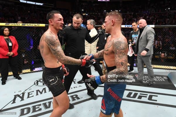 Макс Холлоуэй ва Дастин Порье BMF камари учун жанг қилади!