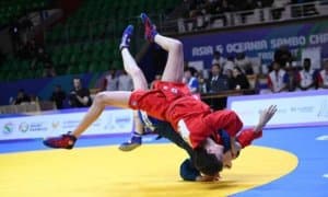 Uzbekistan's sambo wrestlers win another medal at the Asian-Oceania Championship