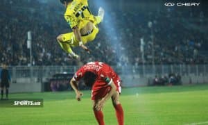 "Андижон" - "Сурхон" ўйинидан фотолавҳалар