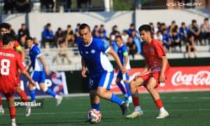 "Қўқон-1912" сафарда 7 та гол урган ўйиндан галерея