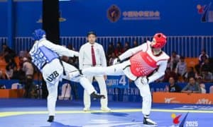 Uzbek taekwondists successfully start at the tournament in China