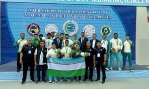 Ашҳабоддаги халқаро турнирда белбоғли курашчиларимиз муносиб натижаларни қўлга киритди