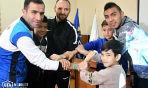 "Чиғатой"да Халқаро футбол ва дўстлик куни муносабати билан очиқ дарс ўтказилди