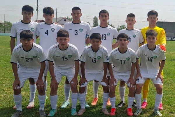 Ўзбекистон У15 терма жамоаси Тошкент вилояти футбол академияси У-16 жамоасини мағлуб этди