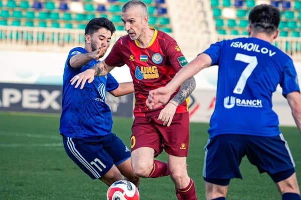 Суперлига. "Хоразм" - "Насаф" баҳсида кучлар тенг келди