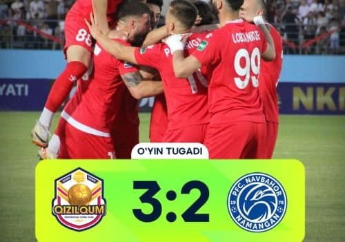 FC Navbahor lost to FC Kizilkum 