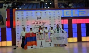 Каратэ. Ўзбекистон Арманистонда 6 та медални қўлга киритди