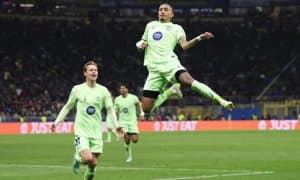 Рафинья Роналду қилган ишни такрорлади