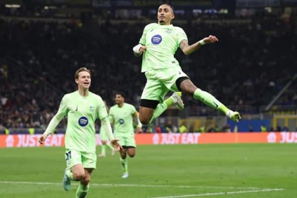 Рафинья Роналду қилган ишни такрорлади