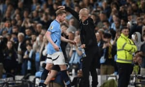 Гвардиола Кевин де Брюйне рақиб жамоага ўтишига муносабат билдирди