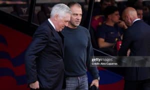 Ханс-Дитер Флик ҳалигача Карло Анчелоттига ютқазмаган