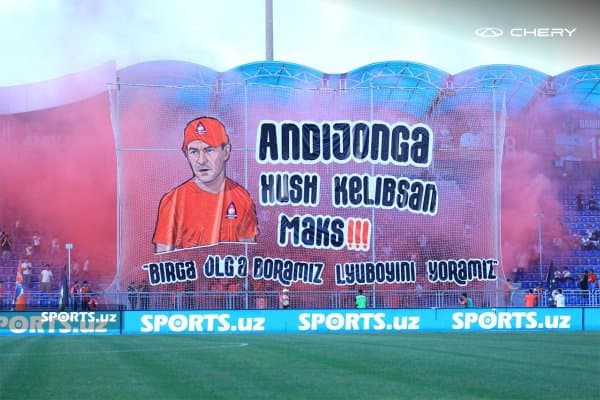"Андижон" - "Динамо" учрашувидан галерея