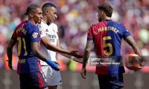 Класико ҳазили: Мбаппе "Барселона" ўйинчилари билан кайфиятни кўтариб олди