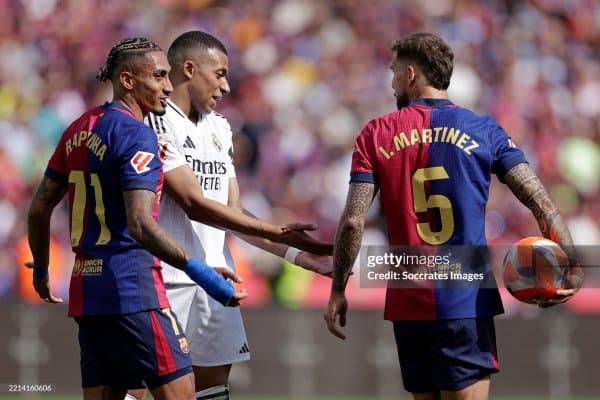 Класико ҳазили: Мбаппе "Барселона" ўйинчилари билан кайфиятни кўтариб олди