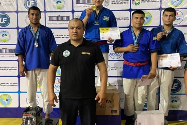 Бағдодда белбоғли кураш бўйича Ўзбекистон чемпионати ўтказилди