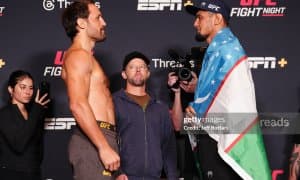 Дастин Штольцфус - Нурсултон Рўзибоев. Машҳур сайтлар жанг натижасини тахмин қилди