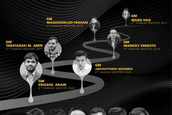 "Sharjah Master 2025". Уч етакчимиз дуранг билан бошлади, Воҳидов эса мағлуб бўлди