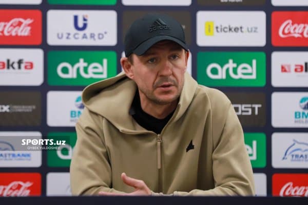 Максим Шацких: "Суперкубокда "Насаф"га сюрприз тайёрлашга ҳаракат қиламиз"