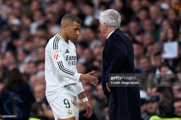 Мбаппе Карло Анчелоттига миннатдорчилик билдирди