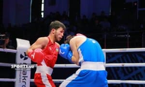Бокс. Шодиёржон Мелиқўзиев иродали тарзда ғалаба қозонди
