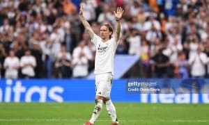 Модрич "Сантиаго Бернабеу"да хайрлашганидан мамнун бўлди 